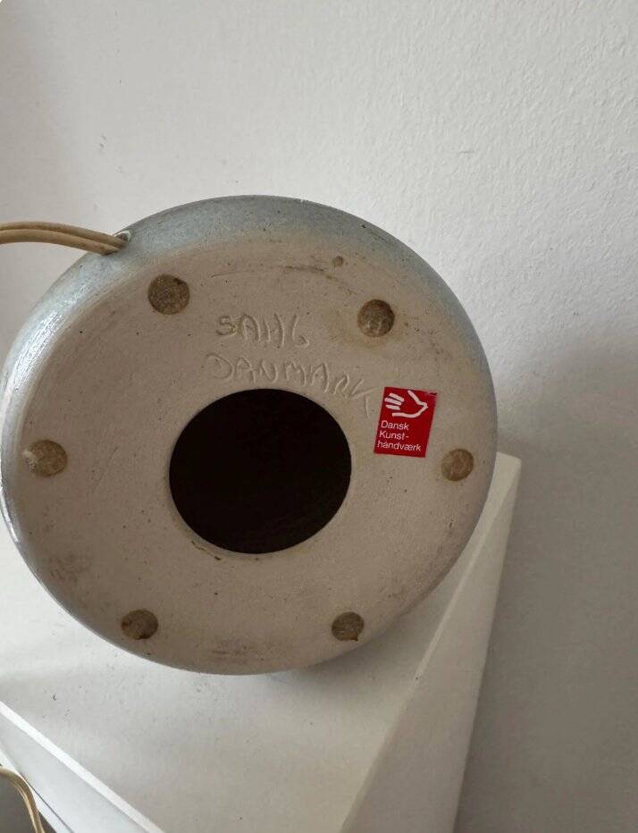 Vintage Danish table lamp by Birthe Sahl, 1970s
