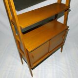 Scandinavian bookcase years 60