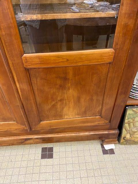 Cherry wood bookcase