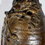 Enamelled Ceramic Vase, signed "Korina", Art Nouveau – 1900