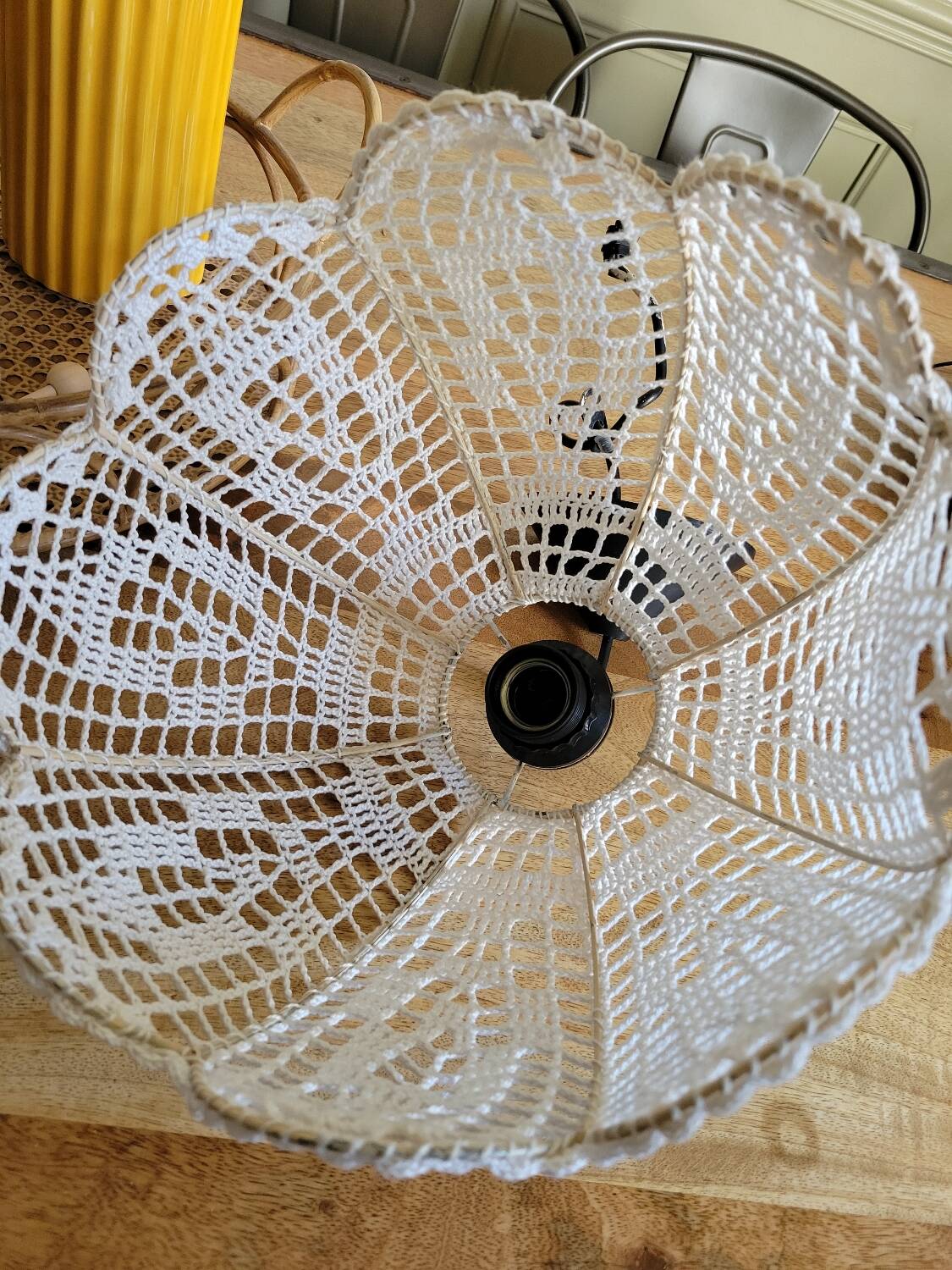 Suspension en crochet