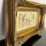 Marble bas-relief, Barbedienne Fondeur, Paris 1859