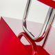 Bauhaus Red Writing Desk in Lacquered Wood, Germany, 1930s