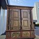 Mountain-painted wardrobe from the late 18th century.