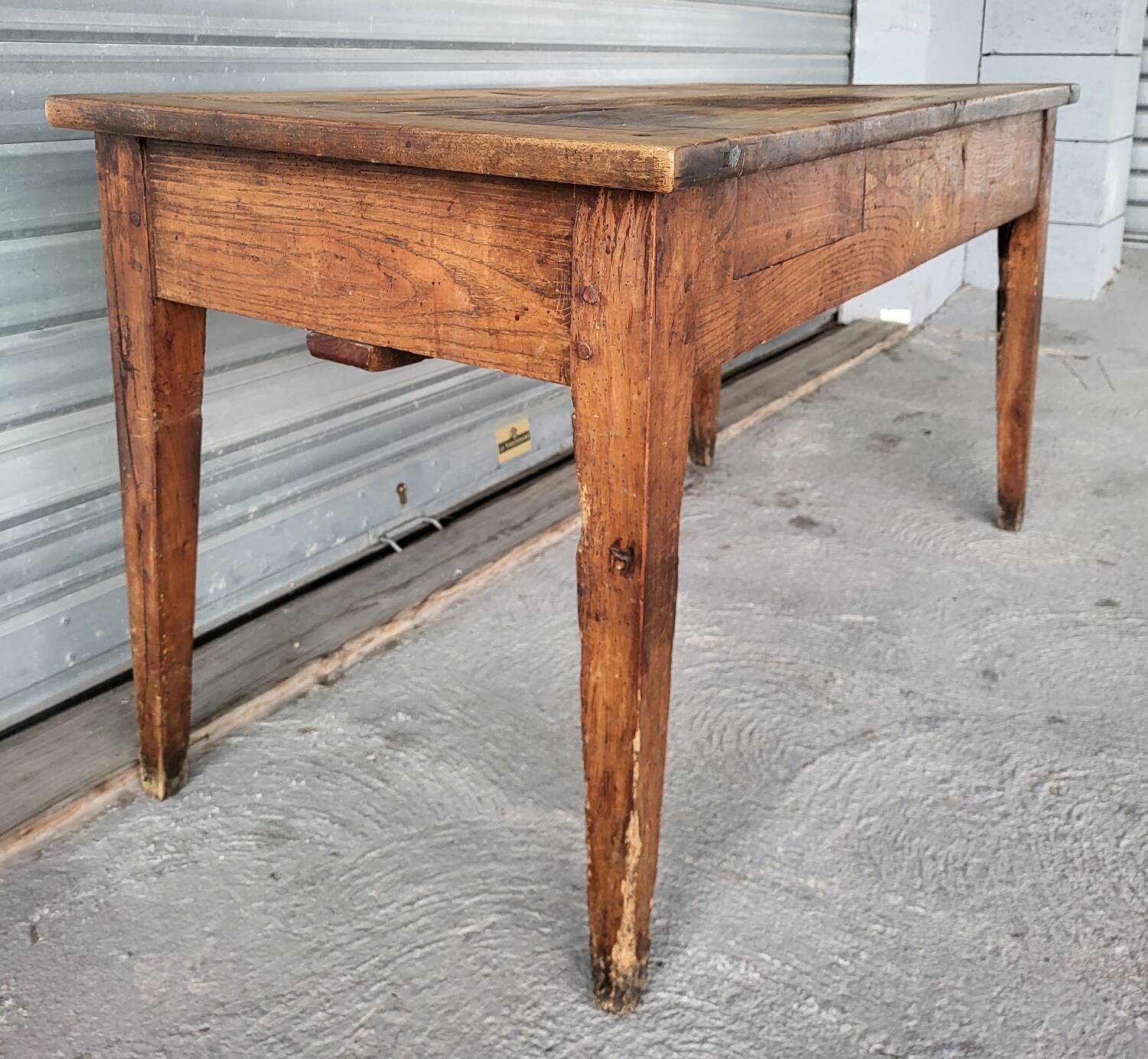 Authentic very old farmhouse table