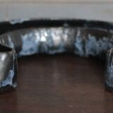 Ceramic jardinière signed Blain Francoise, pottery La Borne, centre of your