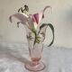 Verre peint a la main 1930/40