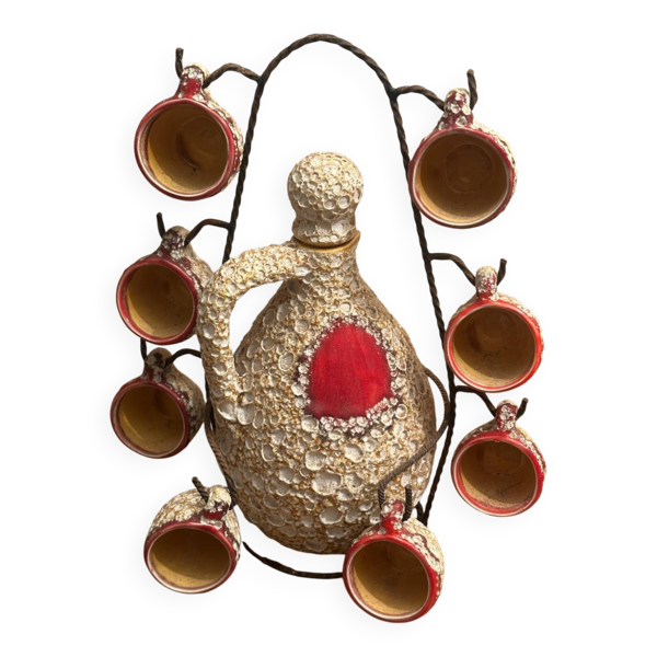 Carafe à liqueur Écume des Mers - Vallauris / Vintage