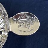Tastevin silver metal Nights Saint Georges Dufouleur father and son diam 7.5 cm