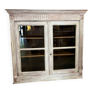 Vitrine relookée patinée