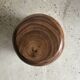 End of sofa, stool or monoxyl side table in solid suar