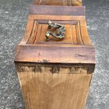 Commode à L’anguille En Noyer, Style Louis XV, Début XIXe