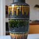 Scheurich Germany "Europ Linie" large ceramic vase Fat Lava 1970