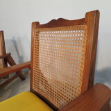 Colonial-style armchairs