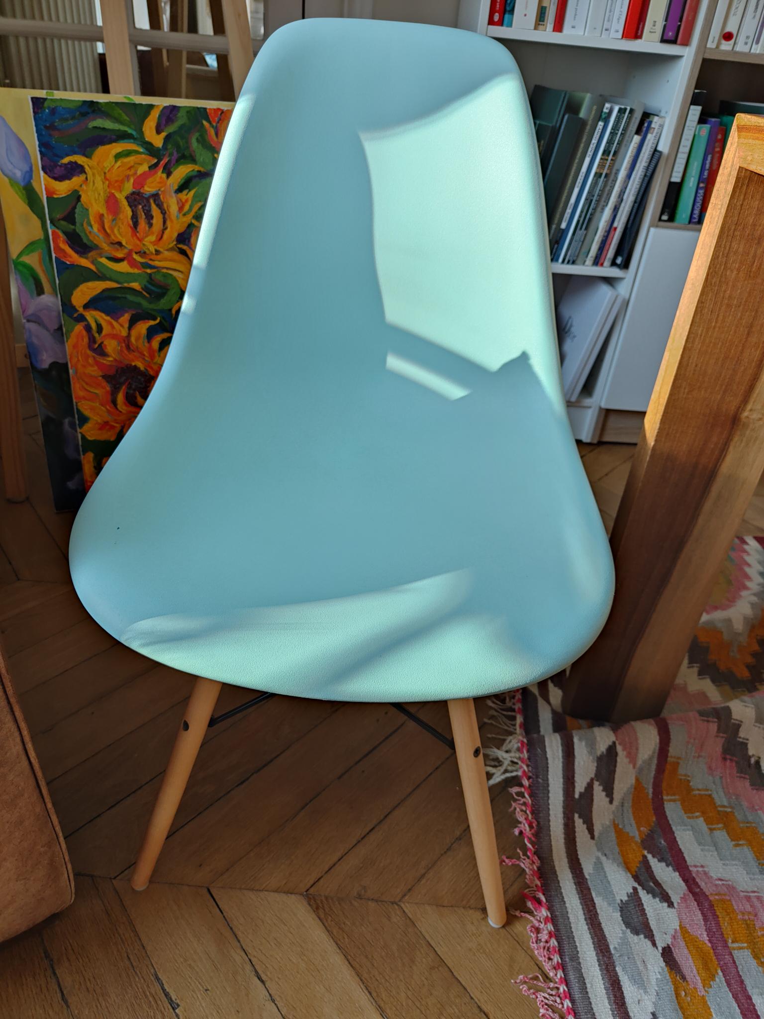 Lot de 4 chaises de Charles & Ray Eames pour Herman Miller