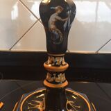 Pair of Gien candlesticks