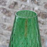 Empoli Italy blown glass vase