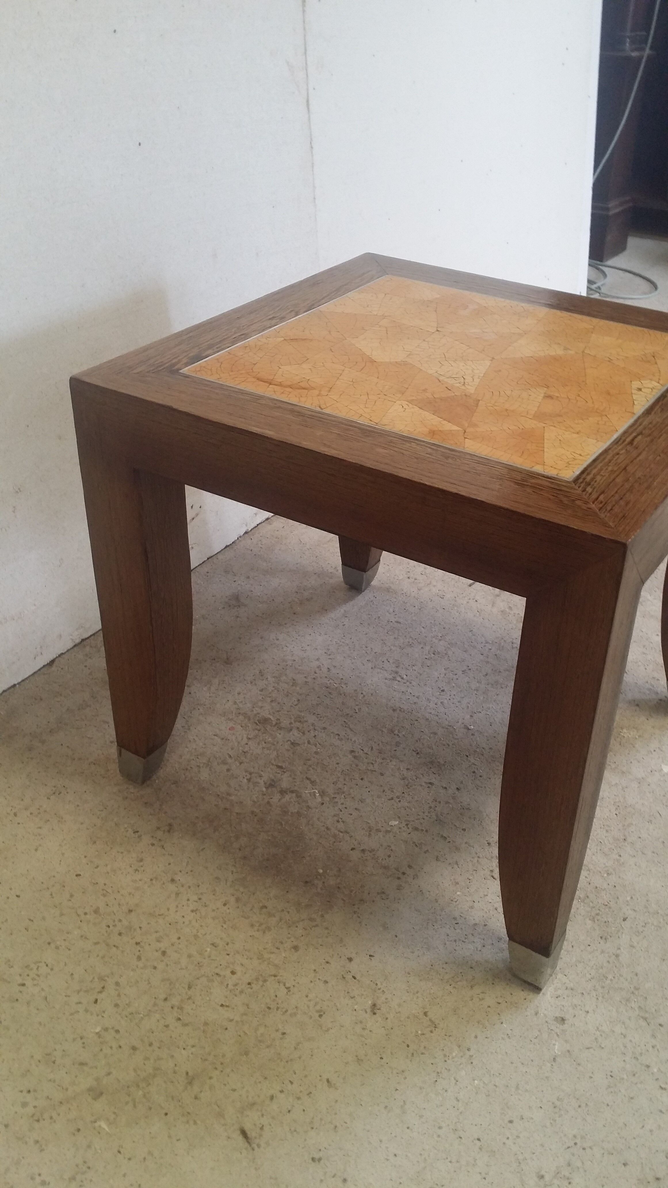 Palm wood coffee table