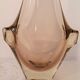 Bohemian crystal vase by Miroslav Klinger
