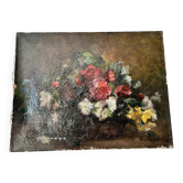 Old painting oil on canvas still life