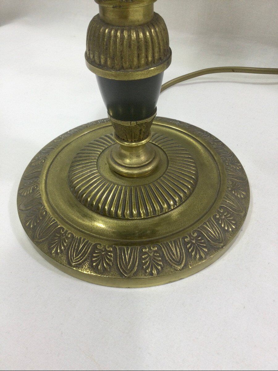 Two light empire hot water bottle lamp