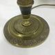 Lampe bouillotte empire à deux lumières