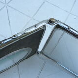Barber mirror diptych 1 magnifying face