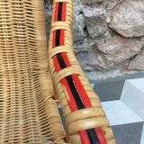 Children's garden chair in rattan