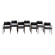 7 chaises de salle à manger danoises