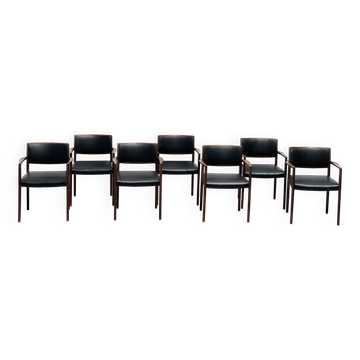 7 danish dining chairs