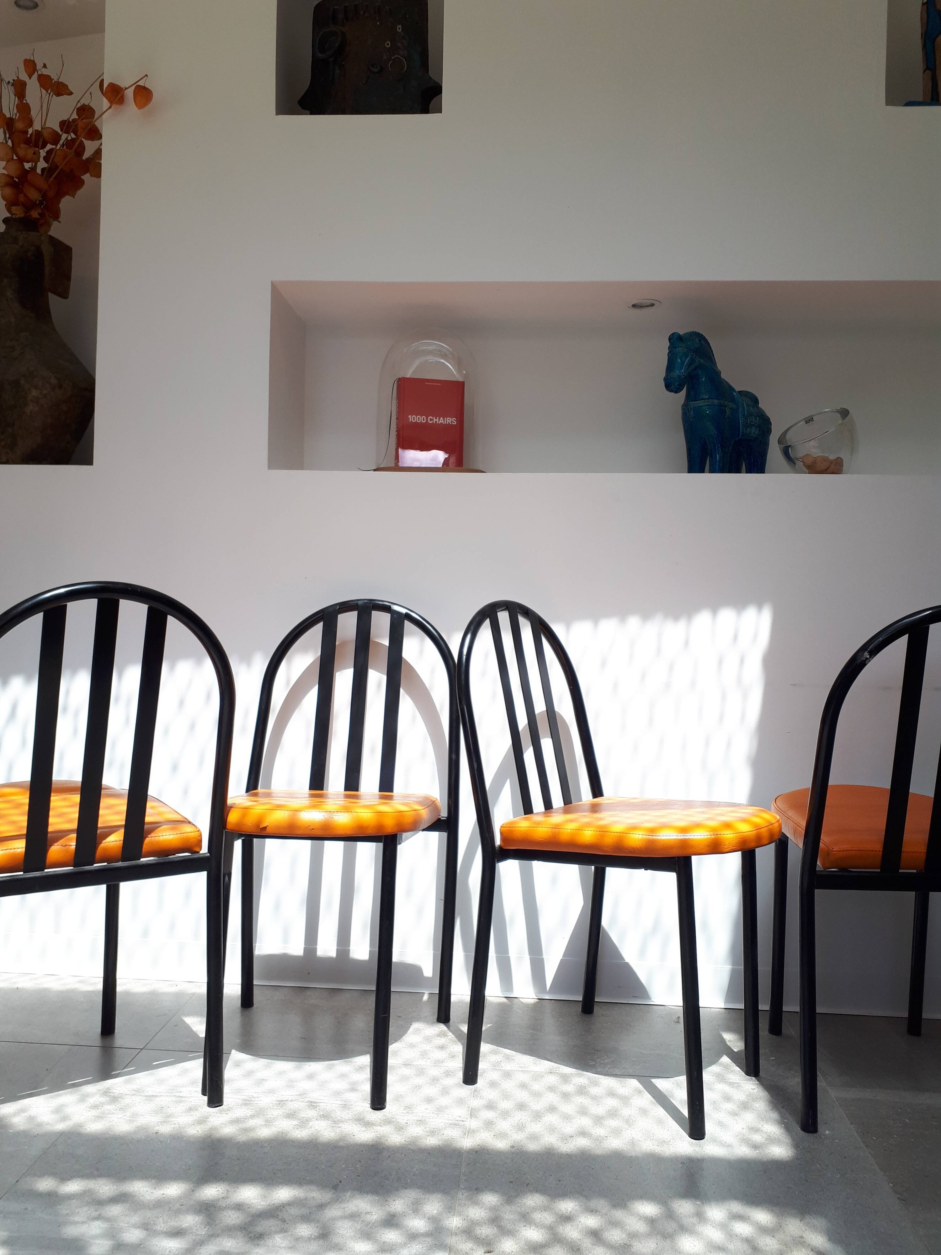 5 Mallet Stevens chairs 70s