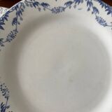 Set of 6 Creil and Montereau Labrador dinner plates – Mir model