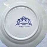 Dessert plates Sarreguemines Lancaster