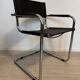 Vintage Cantilever Mart Stam S 34 Inspired  Desk Chair, Italy 1980’s
