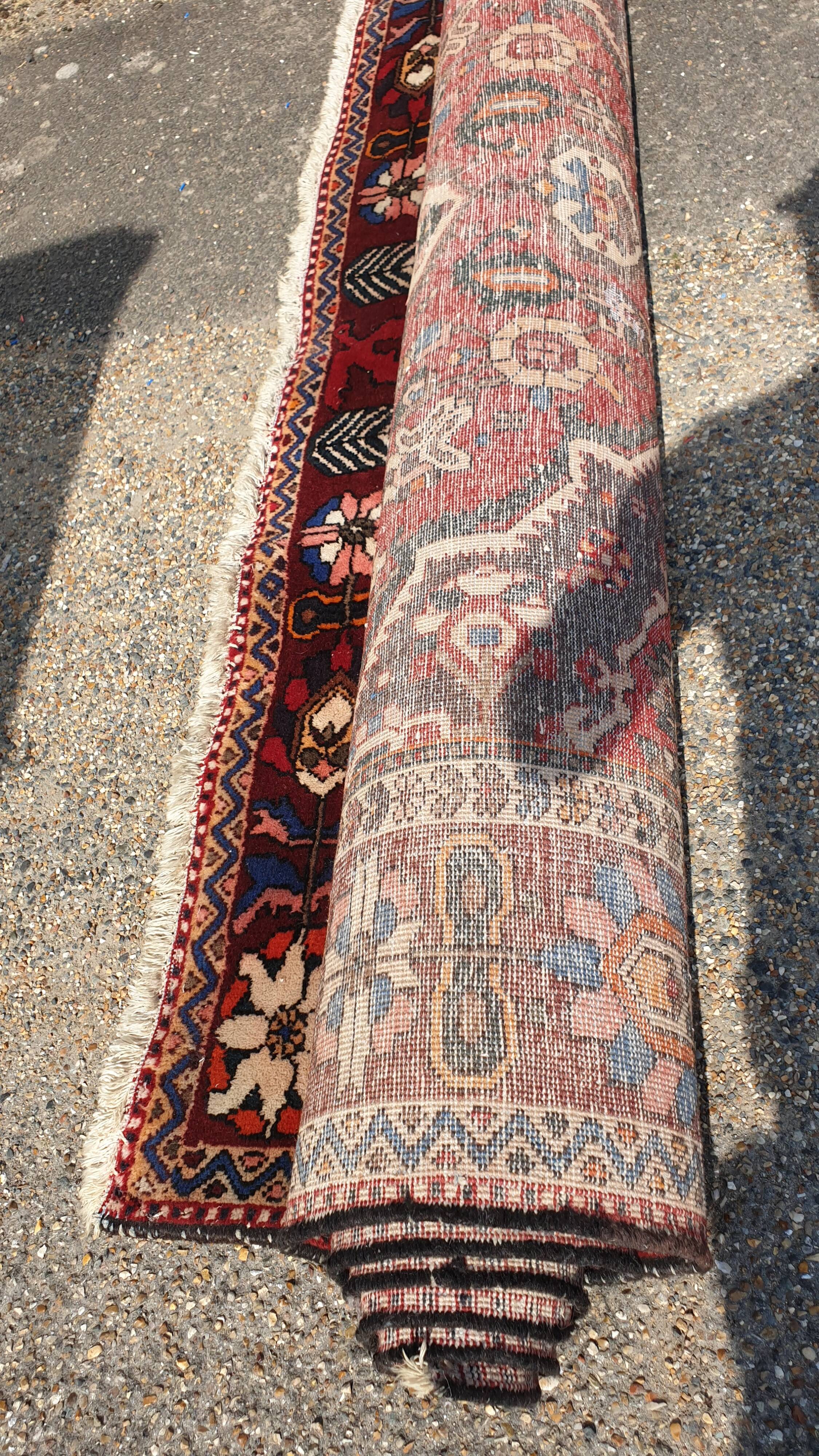Wool bidjar rugs 202x285cm