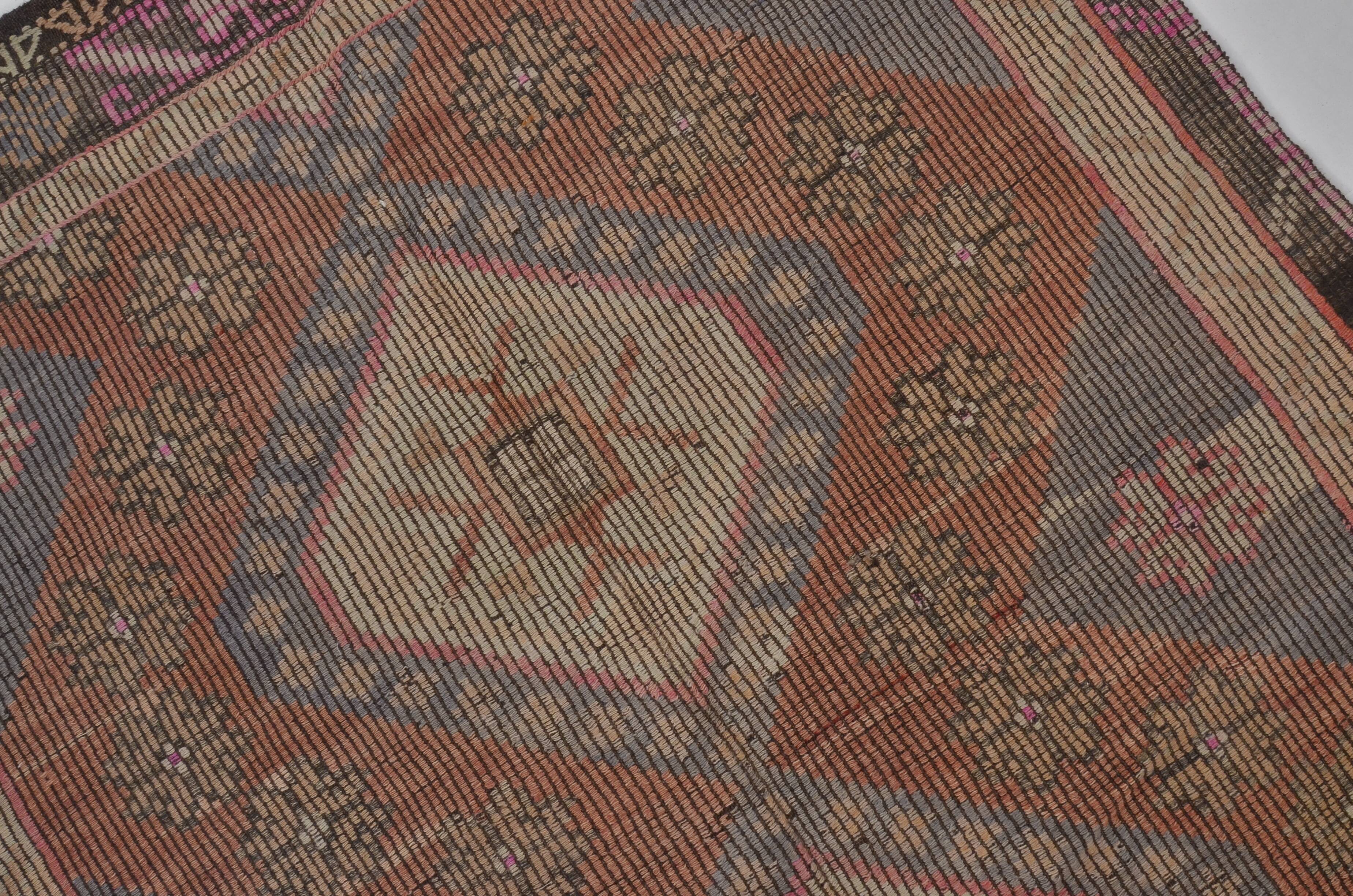 Geometric Anatolian Kilim Rug sku 1671