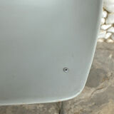 Grey shell chair Pierre Guariche for Meurop 1960s