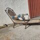 Folding camping chaise longue armchair empire of the 19th century