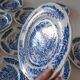 5 vintage collector's plates in pyroblan porcelain BP