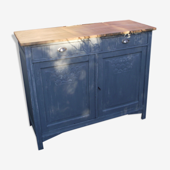 Parisian buffet in painted oak