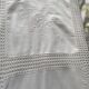 Handmade cotton embroidery tablecloth