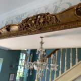 Trumeau gilded wood 116x94