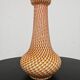 Victorian satin glass vase by Stevens and Williams, 1880s.
