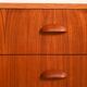 Cabinet de hall en teck scandinave, années 1960