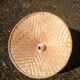 Vintage palm leaf pendant light