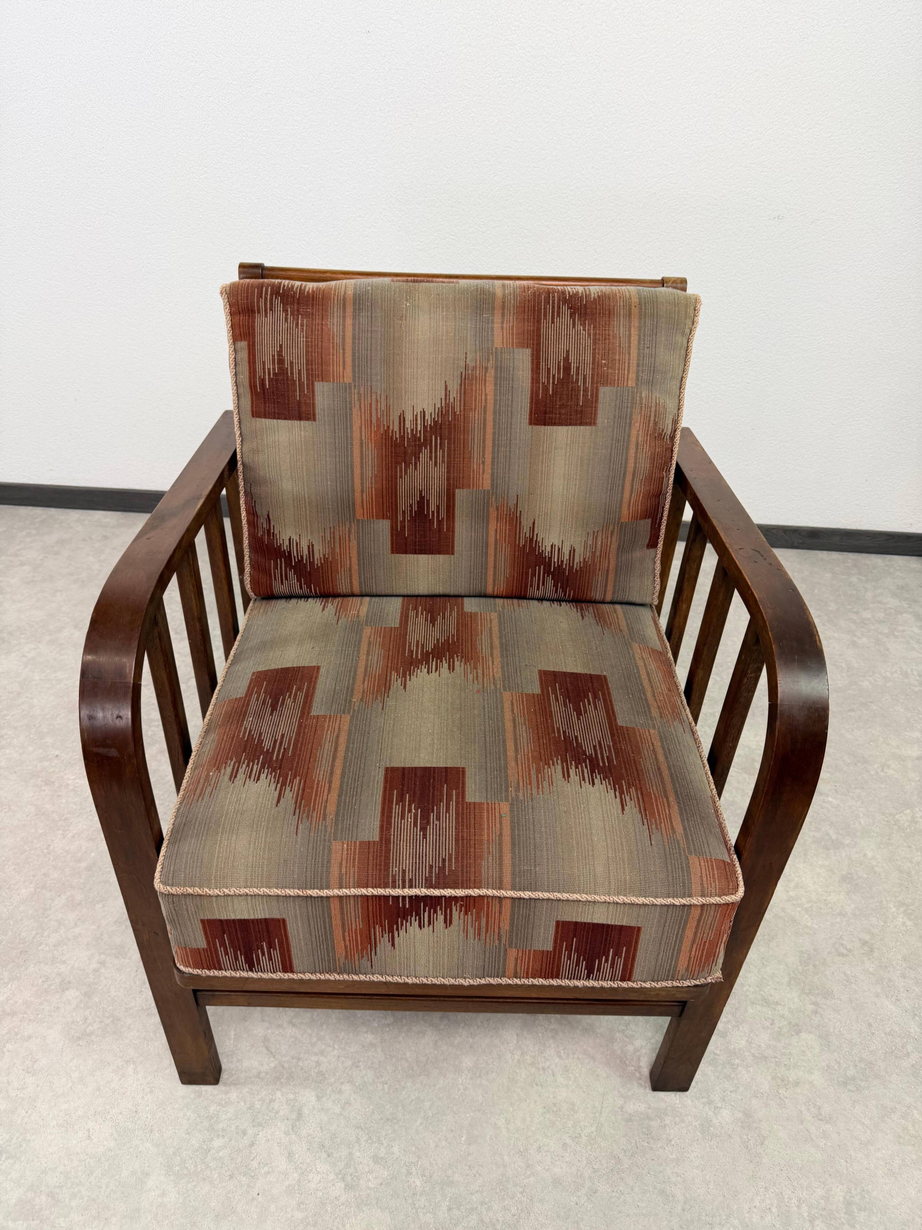 Fauteuil Art déco / début moderniste des années 1930