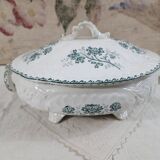 Small iron clay soup tureen