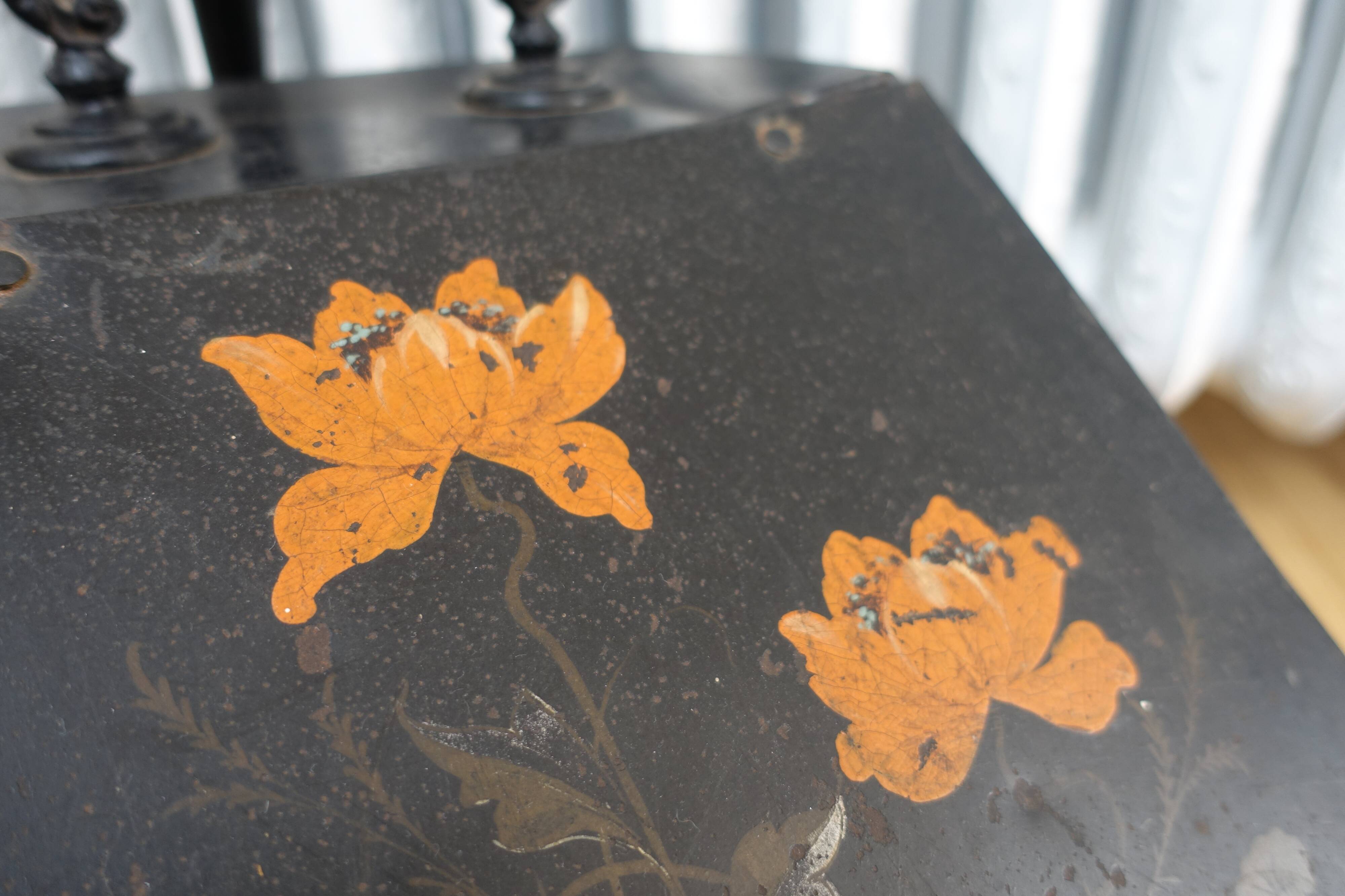 Old Napoleon III coal box