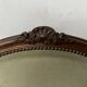 Pair of Louis XV style armchairs in solid walnut, 20th century.