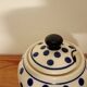 Hand painted ceramic sugar bowl. Poland